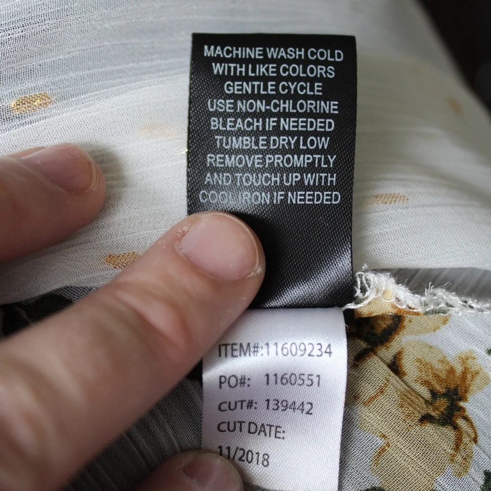 Torrid Floral Kimono with Purple and Pink Accents - Picture 9 of 9